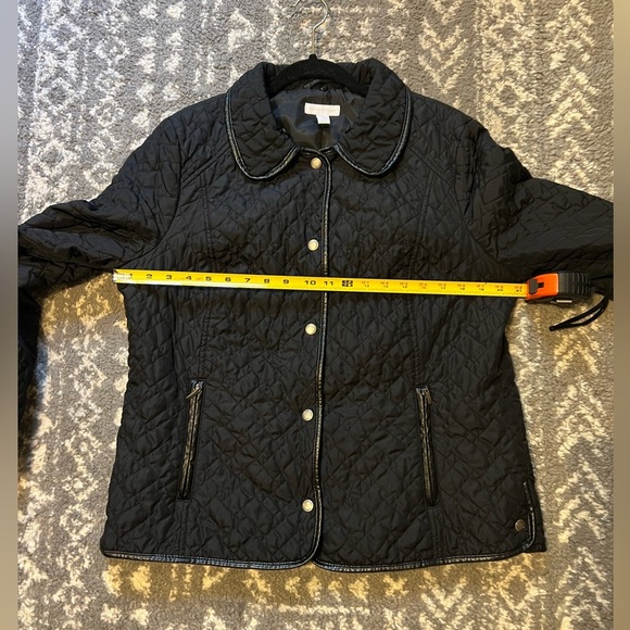Charter Club Black Quilted Puffer Jacket - Picture 9 of 11